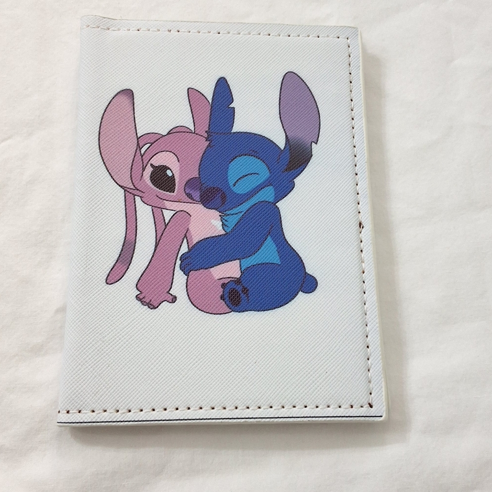 NEW Disney Stitch & Angel Passport Holder Passport Cover